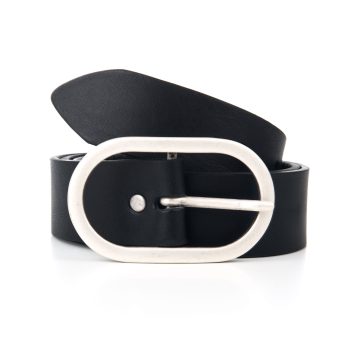 ceinture femme noir fabriquee en France