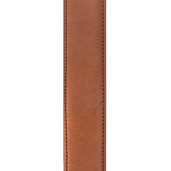 matiere ceinture cuir cognac