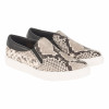 slip-on ville cuir imprime python Jules & Jenn