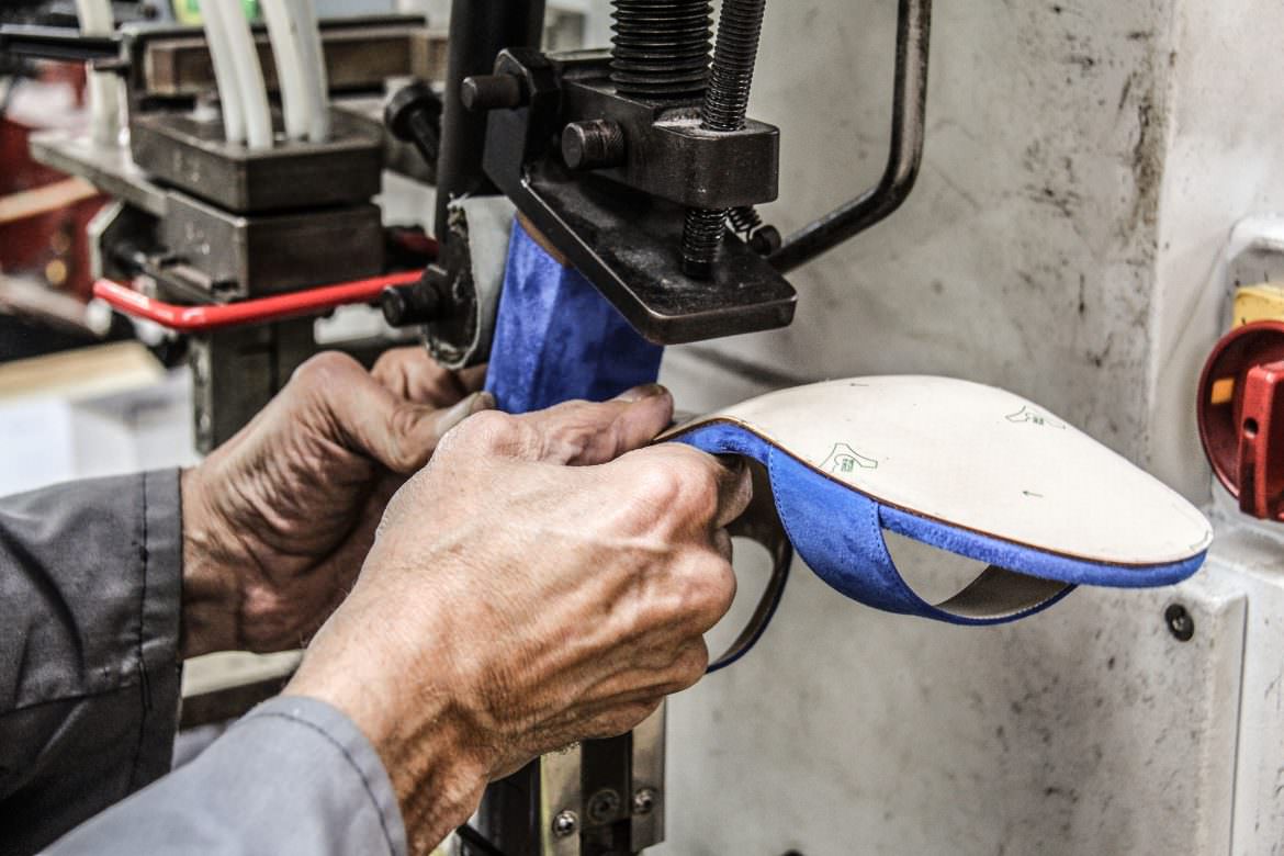 Atelier de fabrication Sandales femme