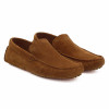 mocassins cuir daim cognac Jules & Jenn