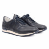 sneakers cuir bleu JULES & JENN