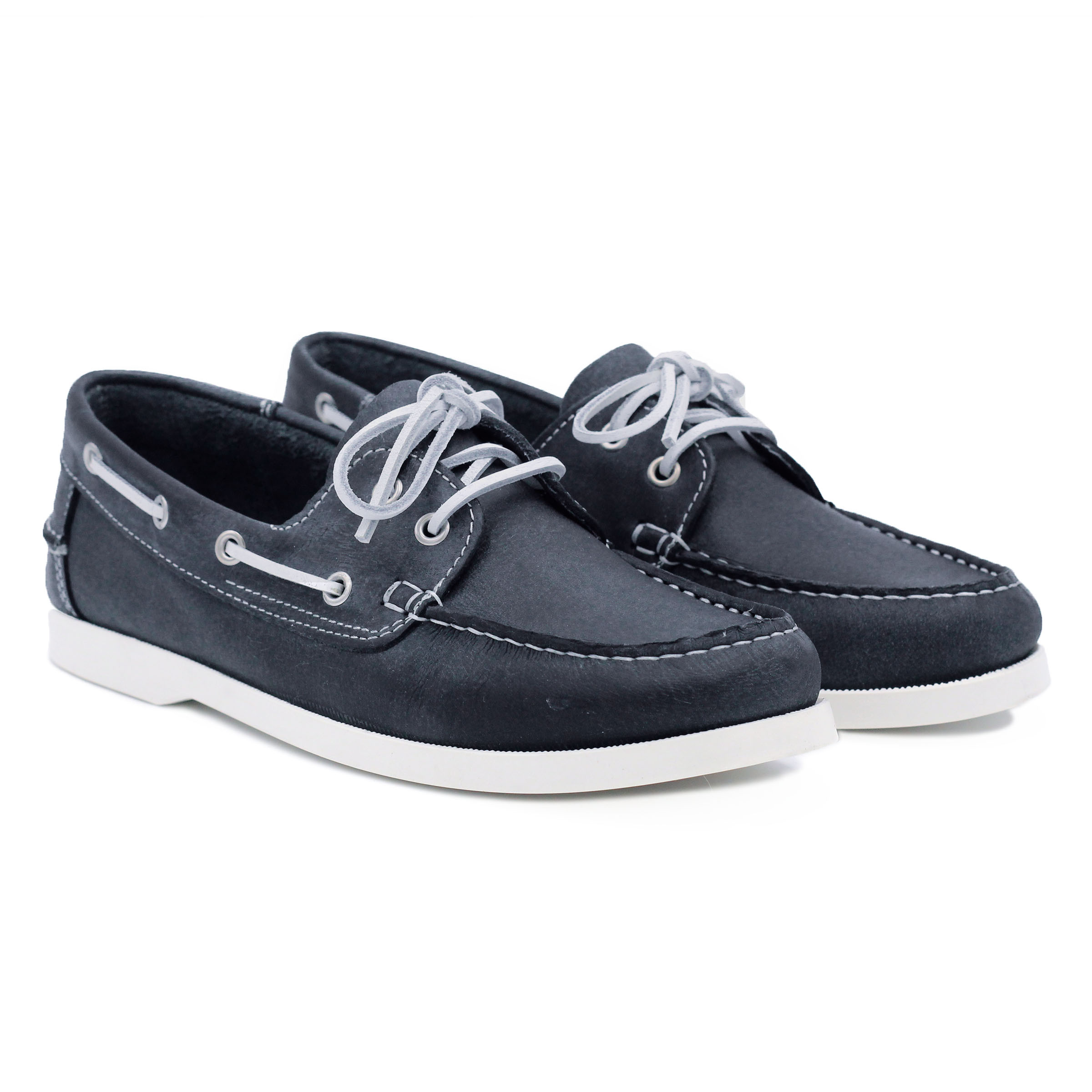 bateau homme bleu