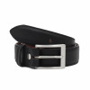 ceinture classique cuir noir Jules & Jenn