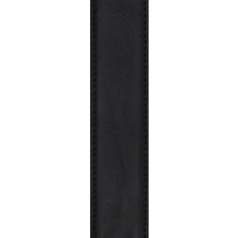 gros plan ceinture homme cuir noir fabriquee en France