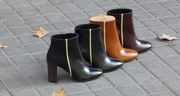 bottine talon cuir jules & jenn