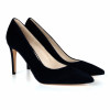 escarpins classiques cuir daim noir