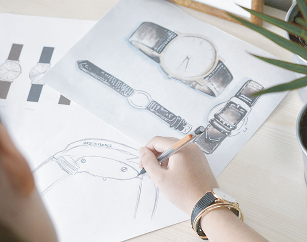montre l'amoureuse jules&jenn x les partisanes