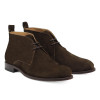 desert boots cuir daim vert kaki Jules & Jenn