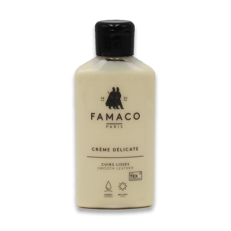 Creme delicate cuir lisse Famaco JULES & JENN