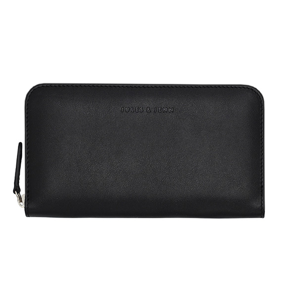 Portefeuille essentiel cuir noir