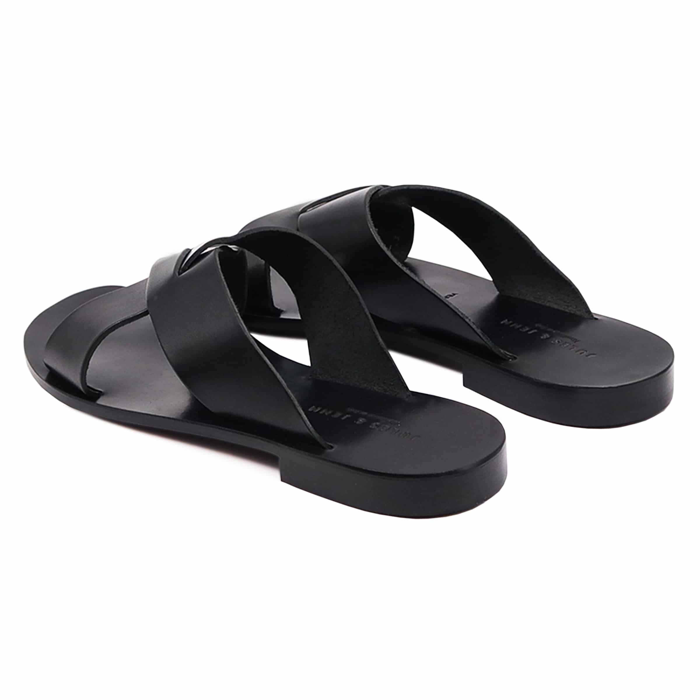 mules plates cuir