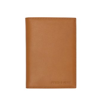 portefeuille classique cuir camel jules & jenn