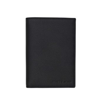 portefeuille classique cuir noir jules & jenn