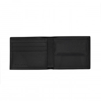 vue interieure du portefeuille essentiel cuir noir jules & jenn
