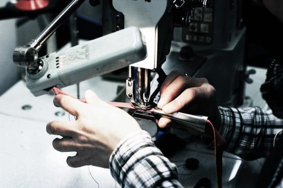 L’atelier de fabrication de petite maroquinerie, Espagne (Ubrique)