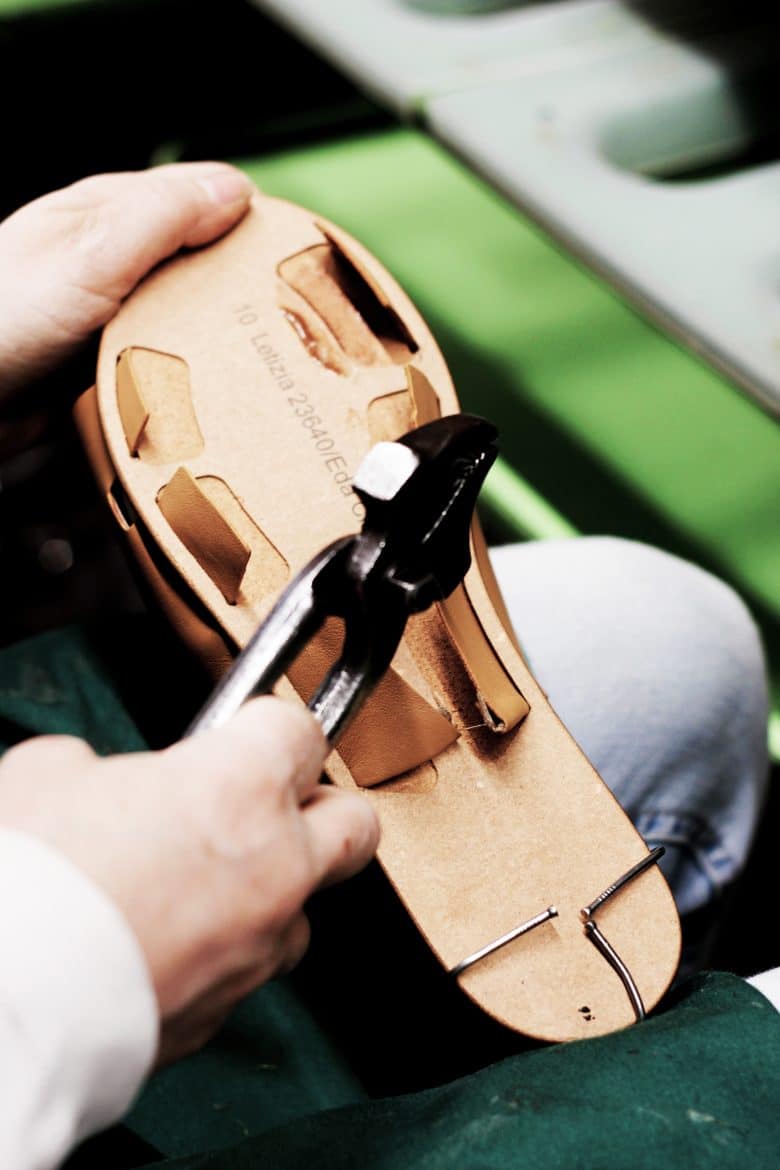atelier de chaussures florence italie