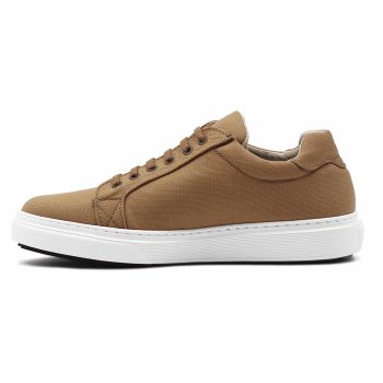 vue interieure baskets recyclees homme camel jules & jenn