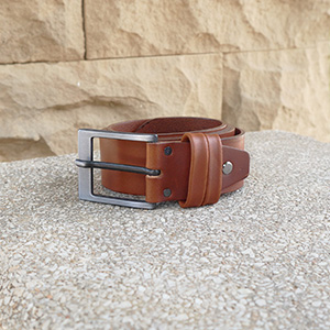 vue posee ceinture casual cuir cognac jules&jenn
