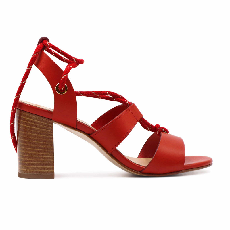 sandales corail
