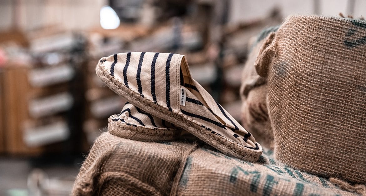Notre atelier d'espadrilles a Mauleon