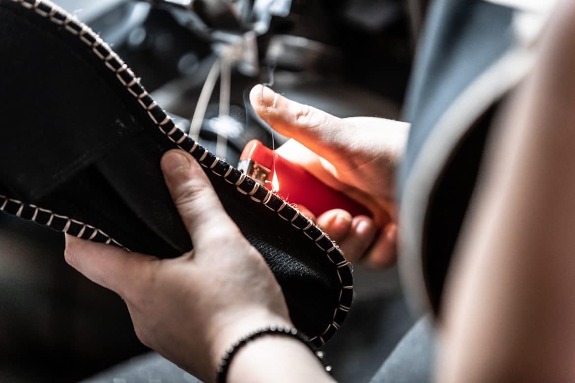 atelier fabrication espadrilles jules & jenn
