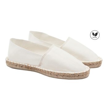 espadrilles toile de coton blanc jules & jenn