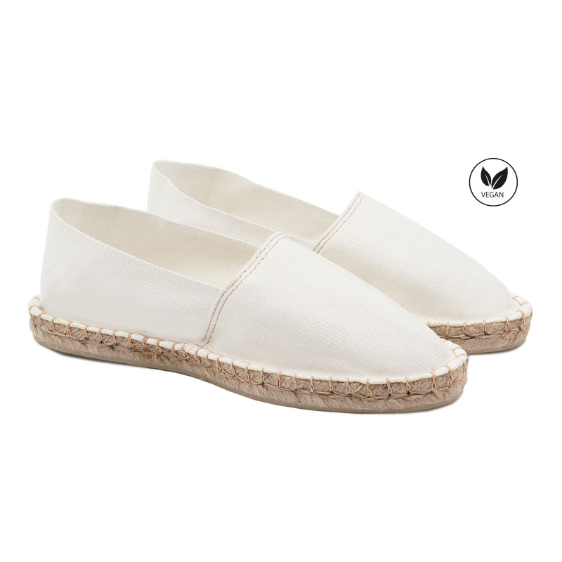 espadrilles toile de coton blanc jules & jenn