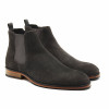 chelsea boots basse homme cuir daim gris jules & jenn