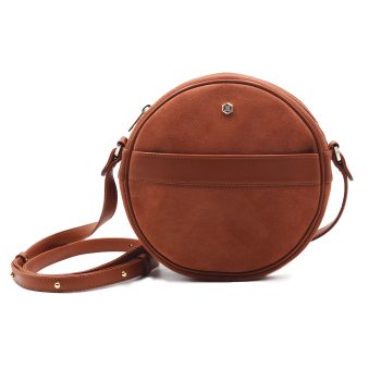 sac alice cuir daim brique jules & jenn