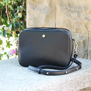 vue posee sac gabrielle cuir noir jules & jenn