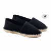 espadrilles toile de coton noir jules & jenn