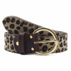 ceinture boheme cuir leopard jules & jenn