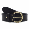 ceinture boheme cuir noir jules & jenn