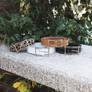 vue multiproduits ceinture blanc cuir mademoiselle
