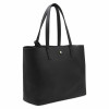 sac cabas cuir souple graine noir jules & jenn