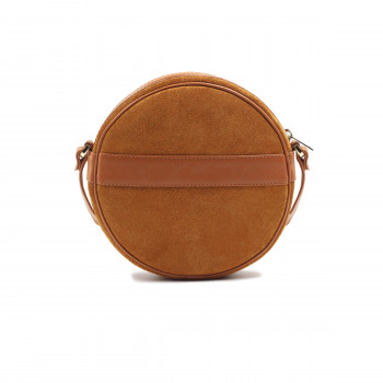 vue arrière sac Alice suir daim camel jules & jenn