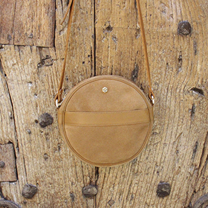 vue posée sac Alice suir daim camel jules & jenn