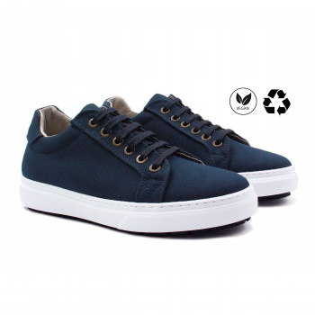 baskets recyclees femme bleu jules & jenn