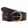 ceinture bohème cuir marron jules & jenn