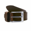 ceinture casual cuir marron jules & jenn