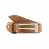 ceinture new-york cuir camel jules & jenn