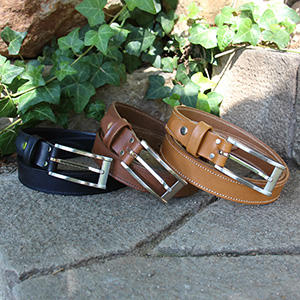 vue multiproduits ceinture new york cuir camel jules & jenn