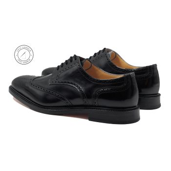 vue arriere derbies cousu goodyear cuir noir jules jenn