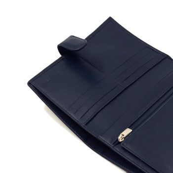 vue interieur portefeuille porte-chequier bleu jules & jenn