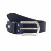 ceinture aventure cuir bleu jules & jenn