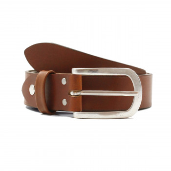 ceinture aventure cuir cognac jules & jenn
