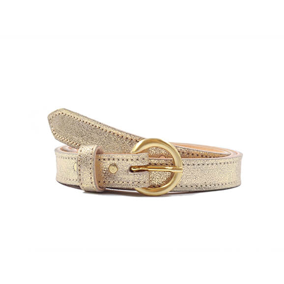 Pochette enveloppe cuir upcyclé kaki