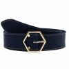 ceinture coquette cuir bleu jules & jenn