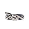 ceinture fine cuir zebre jules & jenn